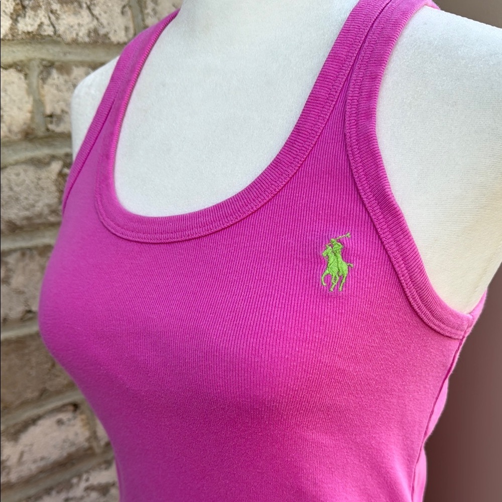 Ralph Lauren Classic Pink Tank Dress - Small - Picture 4 of 8